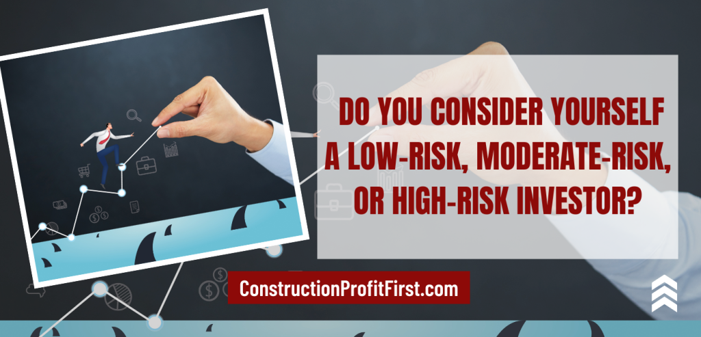 Do you consider yourself a low-risk, moderate-risk, or high-risk investor?